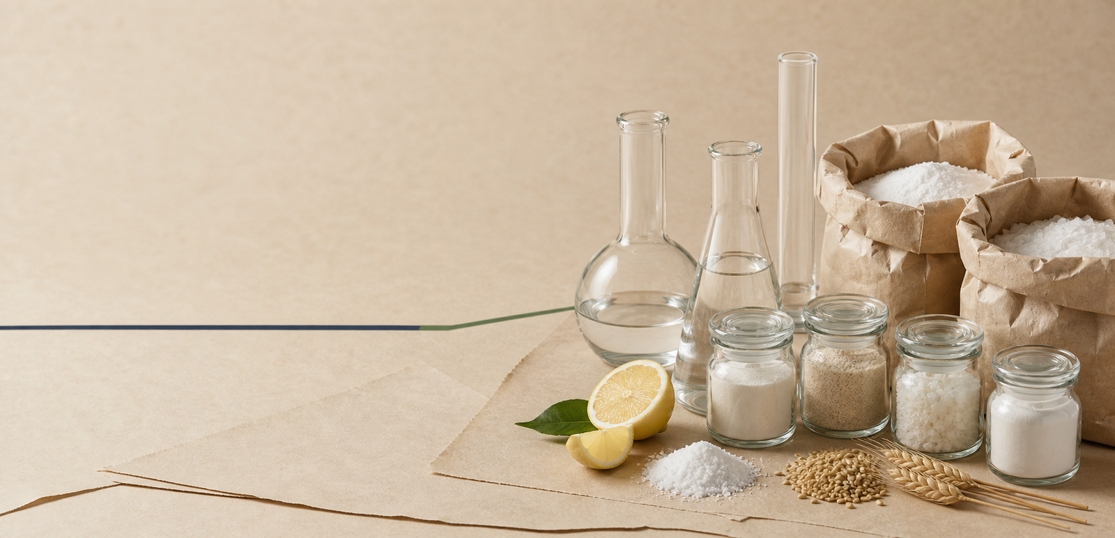 Food additive and industrial ingredient samples